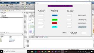 Electronic Voting Machine Using MATLAB
