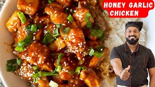 Honey Garlic Chicken Malayalam Recipe Easy Honey Garlic Chicken Indo Chinese Food