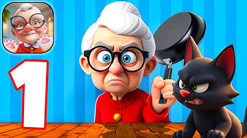 Cat And Granny - Cat Simulator - Gameplay Walkthrough Part 1 (iOS, Android Gameplay)