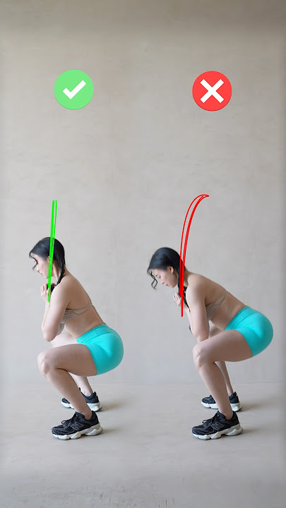 ✅ Proper Goblet Squat Form👌