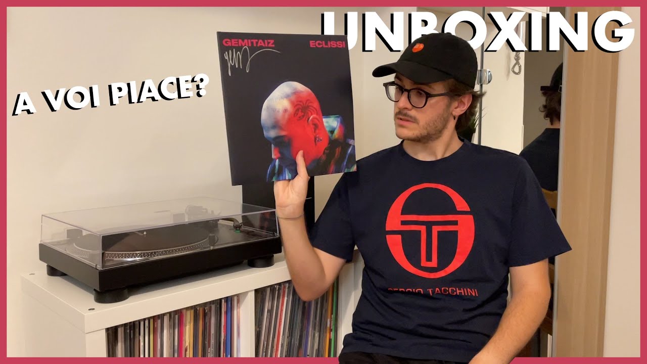 Unboxing VINILE AUTOGRAFATO ECLISSI di Gemitaiz 