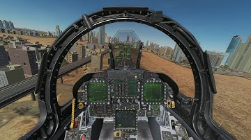 DCS F-18 Over Sheikh Zayed Rd. Dubai