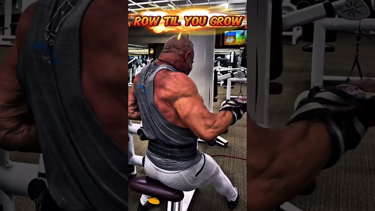 ROW TILL YOU GROW #workout #motivation