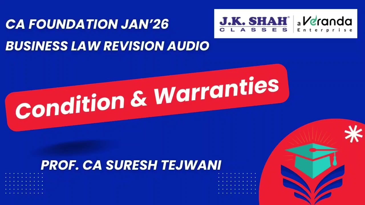 condition and warranties sale of goods act ca foundation law lecture 12