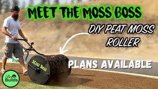 Building a diy peat moss roller