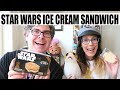 Star Wars Millennium Falcon Ice Cream Sandwiches!