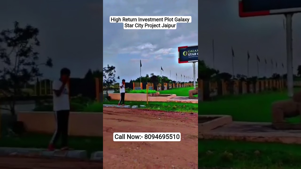 High Return Investment Plot 📊 Galaxy Star City Project Jaipur 