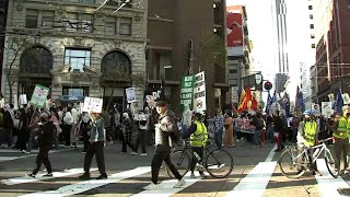Protestors get their message out as APEC shines global spotlight on San Francisco