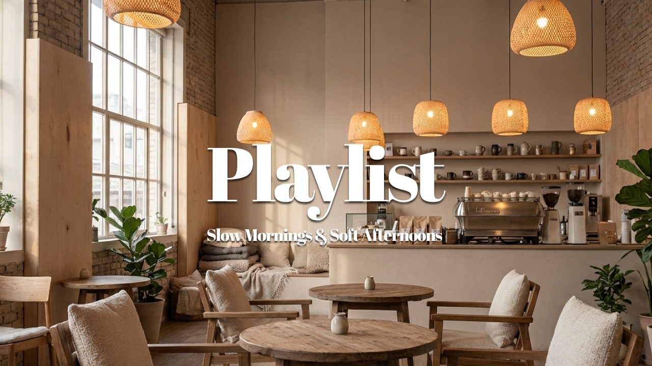 𝐏𝐥𝐚𝐲𝐥𝐢𝐬𝐭 🎧 조용한 공간을 위한 미니멀한 감성 플리 ☕ 느린 아침과 부드러운 오후를 위한 플레이리스트