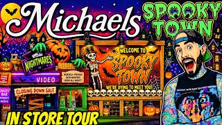 Michaels Halloween Spooky Town 2026 In Store Walkthrough!