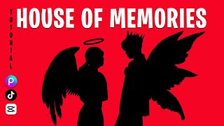Kpop House of Memories TikTok Trend Tutorial - Red Silhouette TikTok Trend screenshot 1