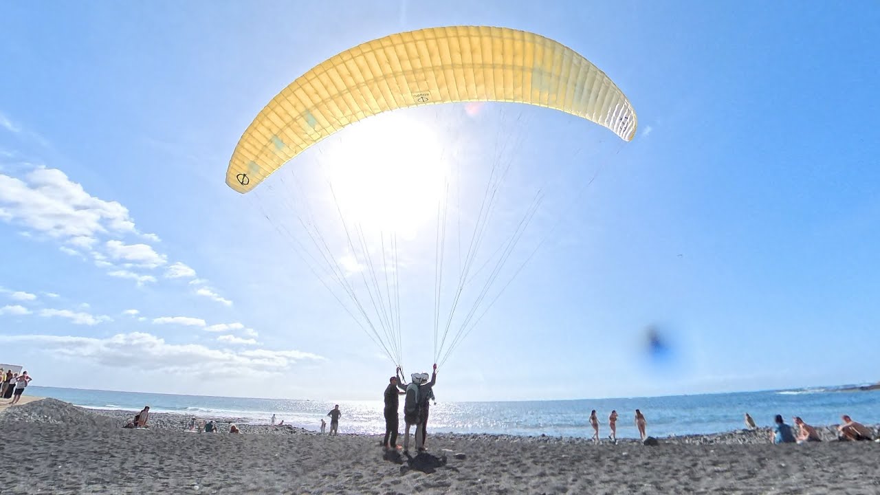 Tandem flight at Tenerife, 14.02.2026 SOMOS Paragliding