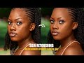 Highend skin retouching beginner photoshop tutorial step by step  frequency separation