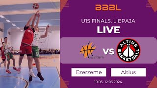 Ezerzeme-Rezekne 2009 vs Taltech/Altius 2009 | BBBL Boys U15 Final Stage | 5-8 places