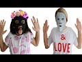Masal and her mom make a beauty mask
