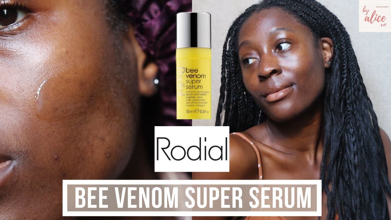 RODIAL BEE VENOM SUPER SERUM FIRST IMPRESSIONS | ANTI-AGEING SKINCARE ROUTINE | byalicexo