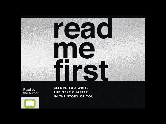Read Me First is now available as an audio book