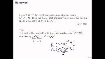 11.3.2 Orthonormal Vectors Part 8