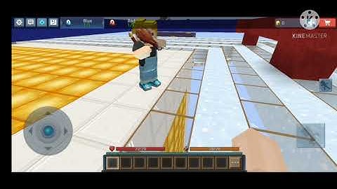 1v1 with my friend in egg wars blockman go