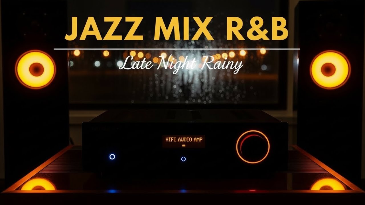 Smooth Jazz x Soulful R&B – Chillout Room Ambience for Study, Chill & Focus