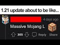 Everyone is mad at Mojang ... for the 1000th time.