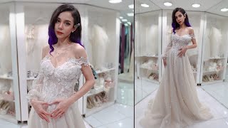 İlk Gi̇ydi̇ği̇m Geli̇nli̇ği̇ Aldim Gelin Oldum Gidiyorum, Gelinlik Denemeleri Vlog