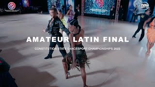 Amateur Latin Final | Constitution State Dancesport Championships 2023