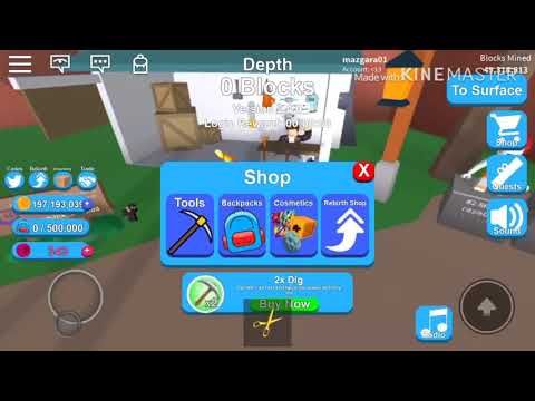 რობლოქში mining simulator ⛏