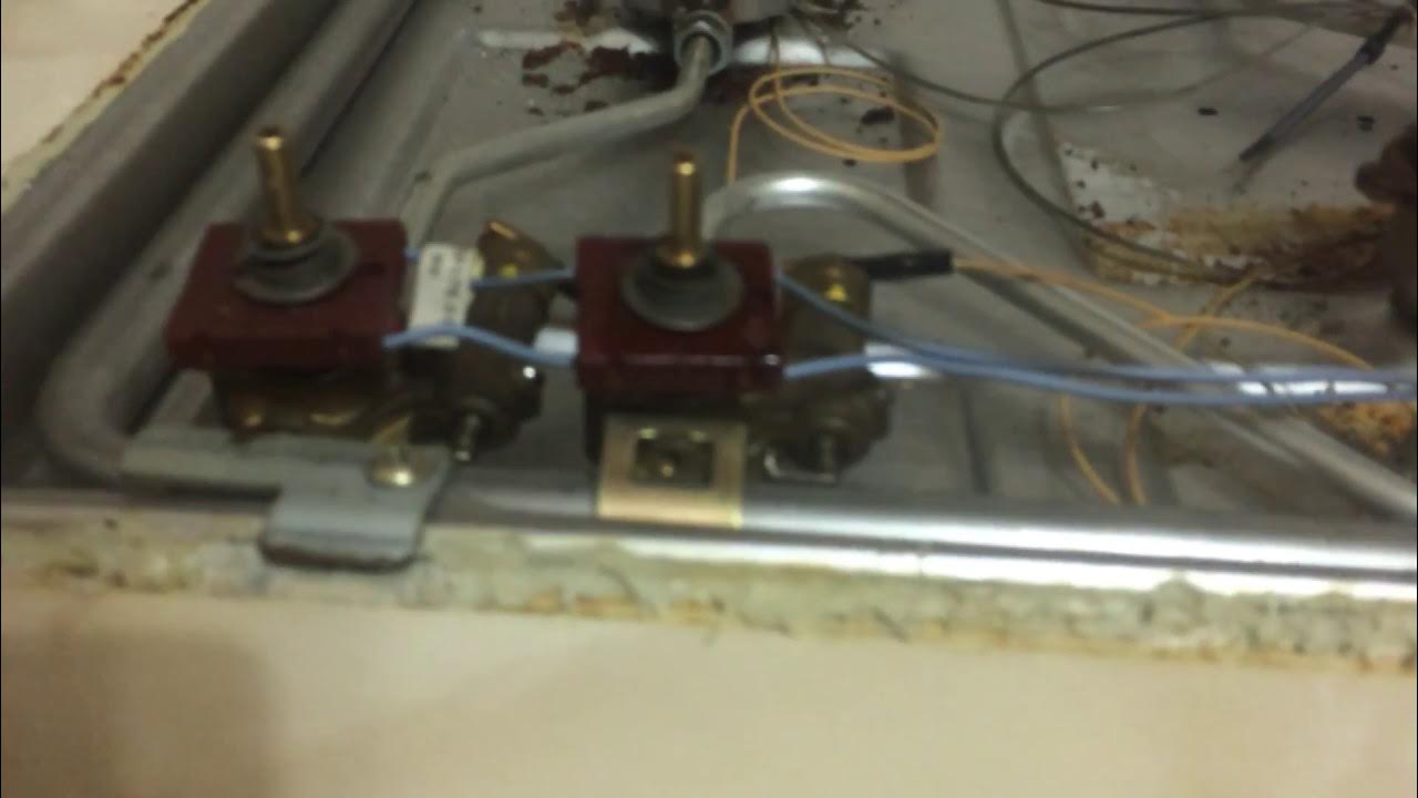 Как разобрать газовую панель аристон