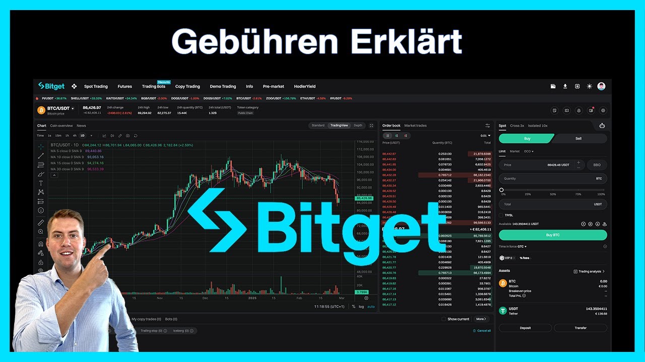 📌 Bitget Gebühren erklärt: So viel kostet das Trading wirklich! 💰📊