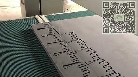 How PU CNC fastwire cutting machine cut 2D shape