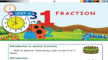 4th Std Maths Term 2 unit 6 Fraction  | 4th Standard Maths | Fraction Part 1