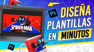 🔥 TUTORIAL: Como DISEÑAR PLANTILLAS de Sublimación 🤑 Plantillas para Tazas Photoshop