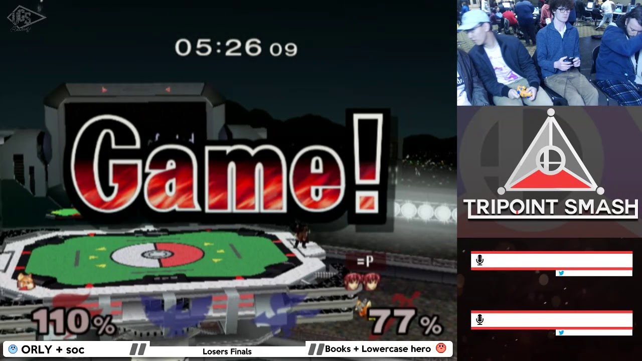 Tripoint Smash 44 Doubles - Losers Finals - ORLY + Soc (Blue) Vs Books + Lowercase hero (Red) - YouTube