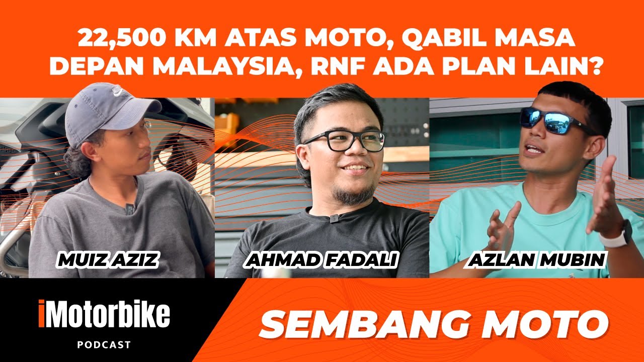 Irfan Roda Sembang Moto EP 1- BMW R1250GS, RnF keluar MotoGP, Qabil Irfan bintang ...