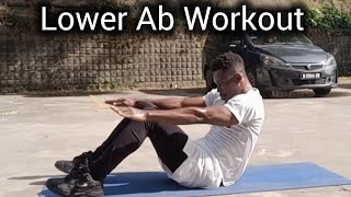 Lower Ab Workout Routine Six Pack Abs | At home workout