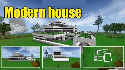 [Mini Block Craft] . Modern house , smart gamer , modern house tour .