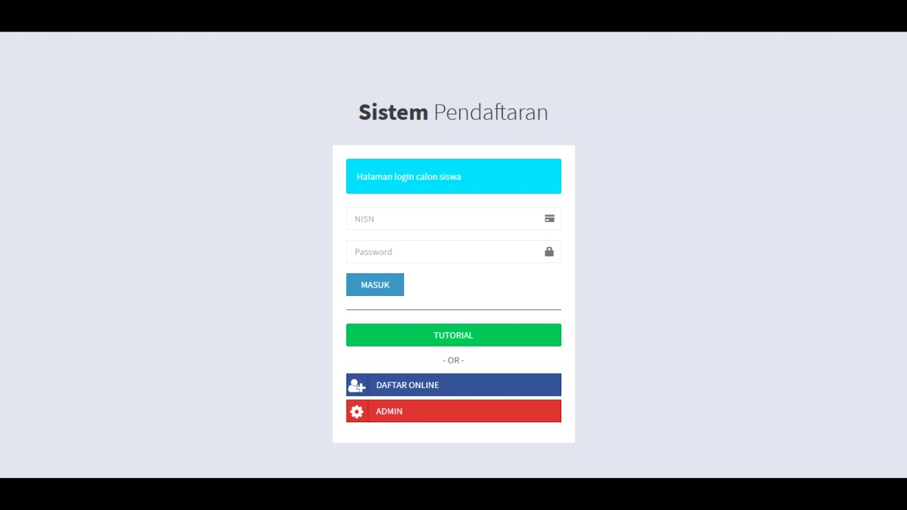 [ADMIN] Login Admin - YouTube