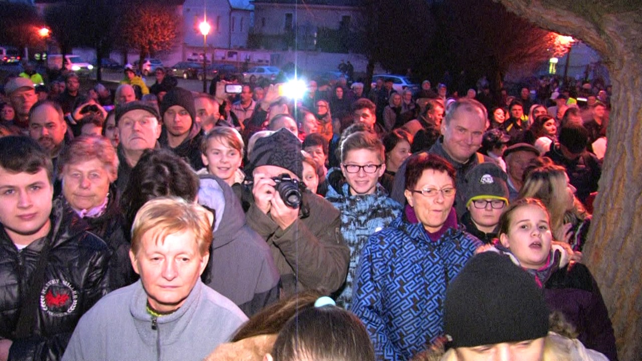 Návštěva prezidenta Miloše Zemana v Krupce