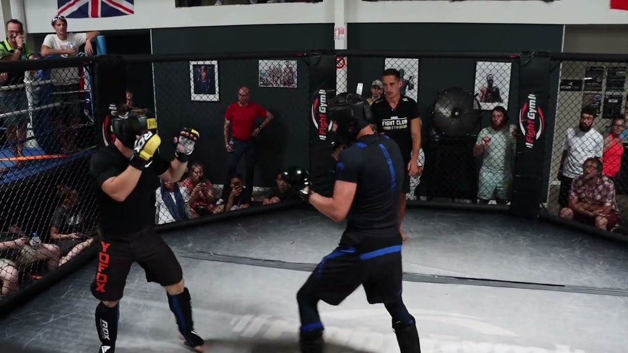 Maxime (Yofox) vs Ahmed (Yoda) MMA au MMA FIGHT CLUB GYM
