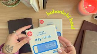 my 2027 hobonichi haul + faded chronicle