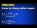 Integral calculus u  substitution