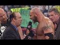 Goldberg accidently spears "Stone Cold" after brutally spearing Heyman: Raw, Feb. 9, 2004