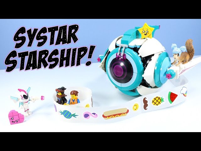 The LEGO Movie Sweet Systar Set Build Review 70830 YouTube