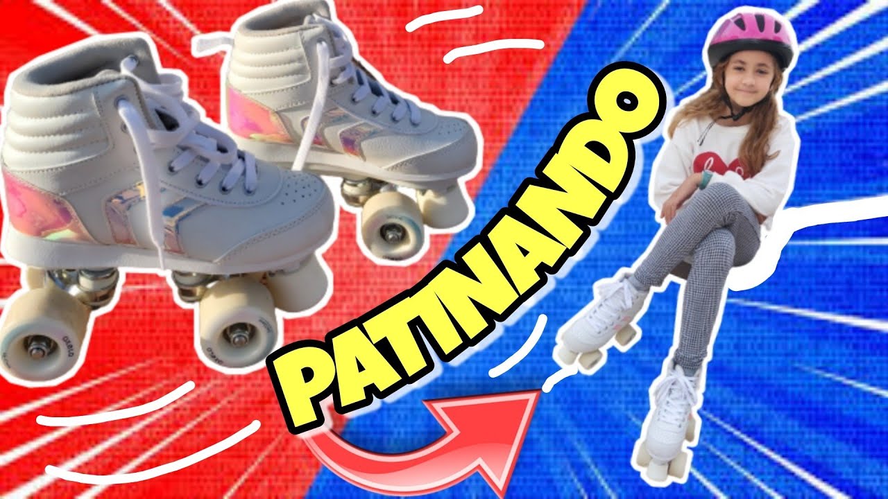 niña patinando.Video de patinaje sobre ruedas.videos en español