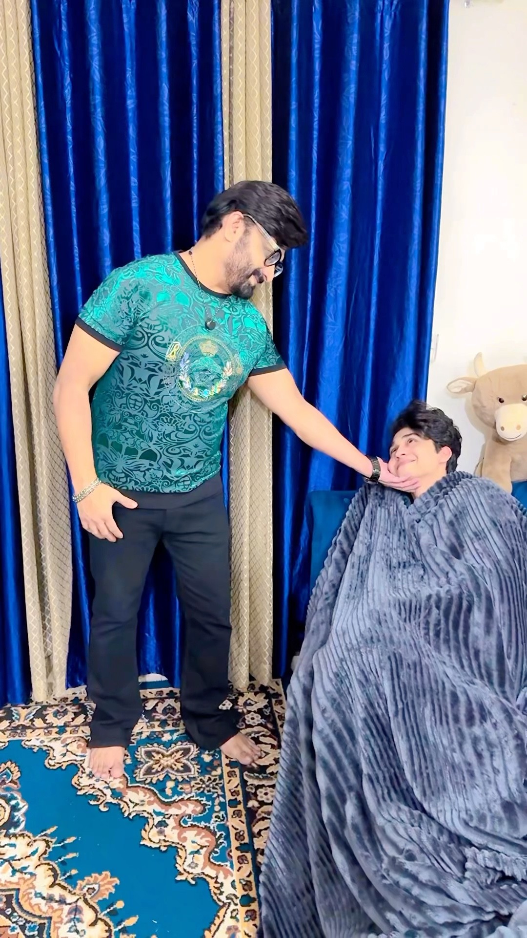 Luv u pappa? #zidaanshahidaly #comedy #shorts