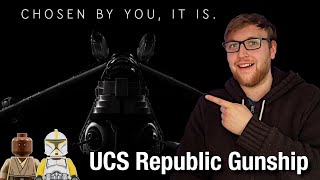 Erstes Bild vom UCS Gunship: Was ihr jetzt wissen müsst ️ | LEGO 75309 Republic Gunship | LEGO News