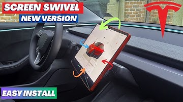 NEW Ultimate Tesla Screen Mod: Swivel + Tilt for All Model 3/Y — Even the New Highland & Juniper!