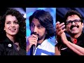 Kangana Ranaut Impressed with Self-Made Star Kiccha Sudeep Enacting Popular Hindi Dialogues At CCL