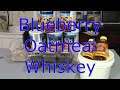 Blueberry oatmeal whiskey mash
